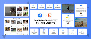 Embed Facebook Feed on HTML